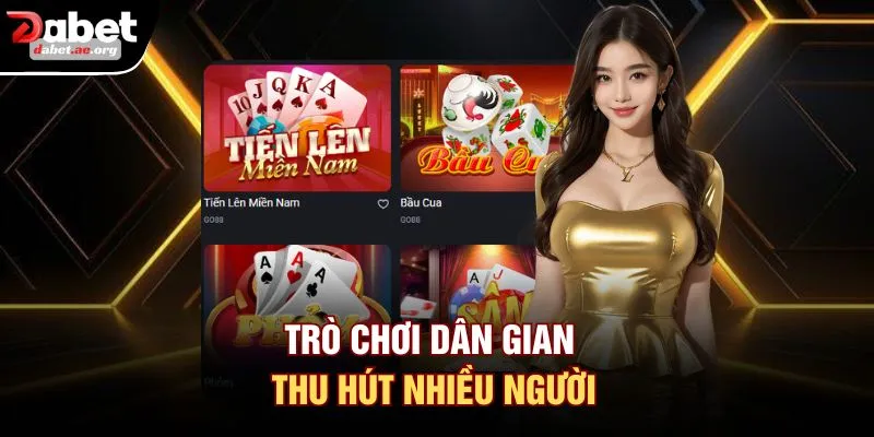 Trò chơi dân gian thu hút nhiều người